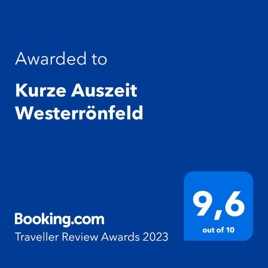 Kurze Auszeit Westerroenfeld Westerronfeld Dış mekan fotoğraf